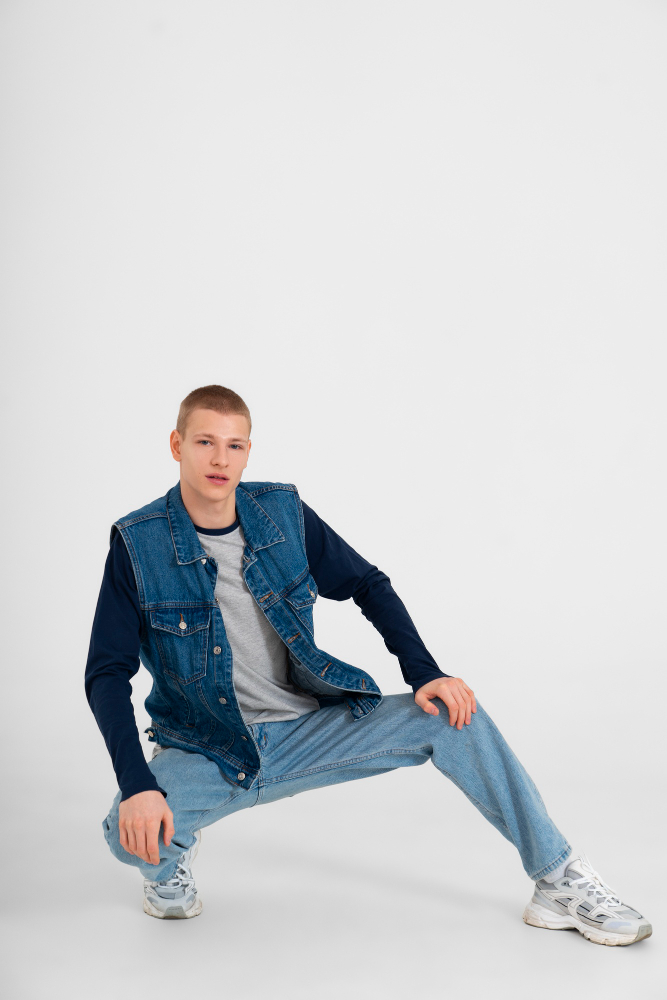 Relaxed Fit Jean Men